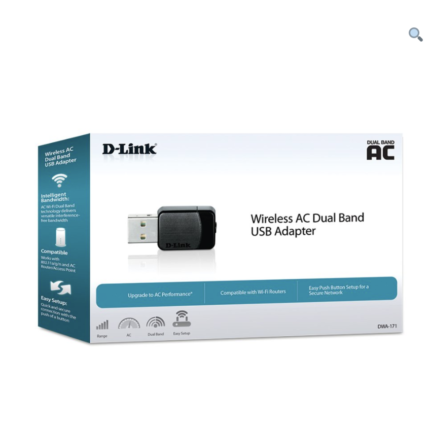 D-link USB NANO ADAPTOR DUAL BAND DWA-171