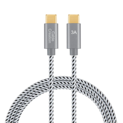 CableCreation USB C to USB C Cable 1.6 Feet/0.5 Meters, #CC0731