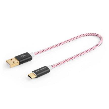 CableCreation Short USB C Cable 0.8 Feet/0.25 Meters, #CC0276