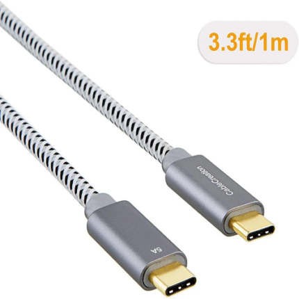 CableCreation USB C to USB C Cable 5A Fast Charging 3.3 Feet/1 Meter, #CC0581