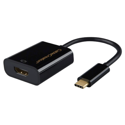 CableCreation USB C to HDMI Adapter 4K, ABS shell-Black, # CD0005
