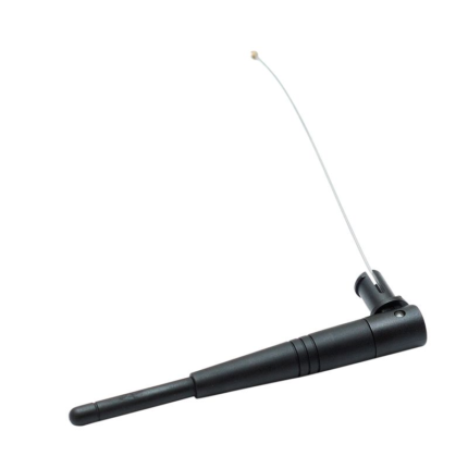 MikroTik ACSWIM 2.4-5.8GHz Swivel Antenna with Cable and MMCX connector.