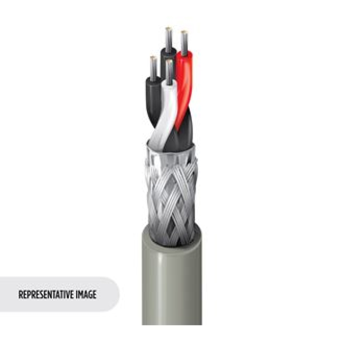 Belden 9842NH RS485, 2 Pr #24 Str TC, PO Ins, OS+TC Brd, LSZH Jkt, Dca