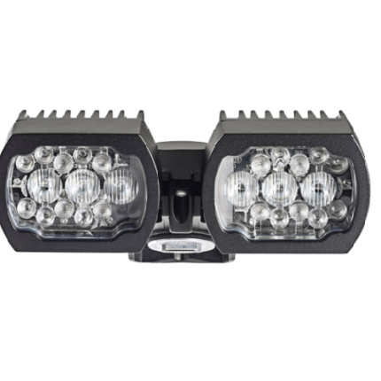 BOSCH MIC-ILB-400 Illuminator, white-IR light, black