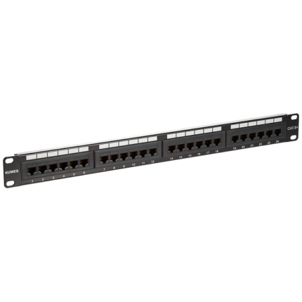 KUWES CAT6? 24 PORT PATCH PANEL