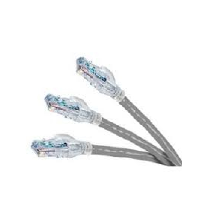 Belden AX350051- 2.1MTR SOLID COPPER PS6+ LSOH PATCH LEAD-GREY