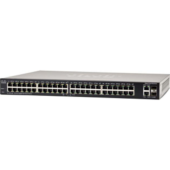 Cisco SG200-50P 50-port Gigabit PoE Smart Switch