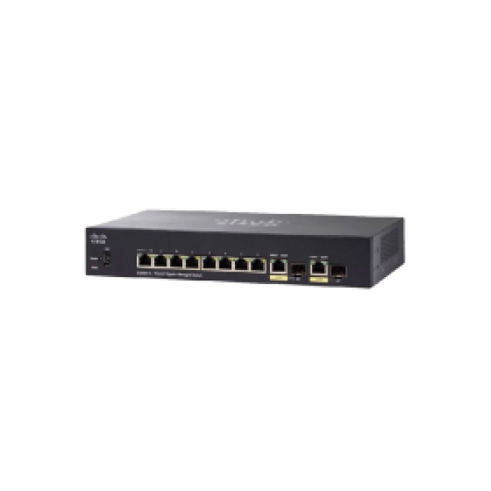 Cisco SG350-10P-K9-EU 10-Port Gigabit PoE Managed Switch