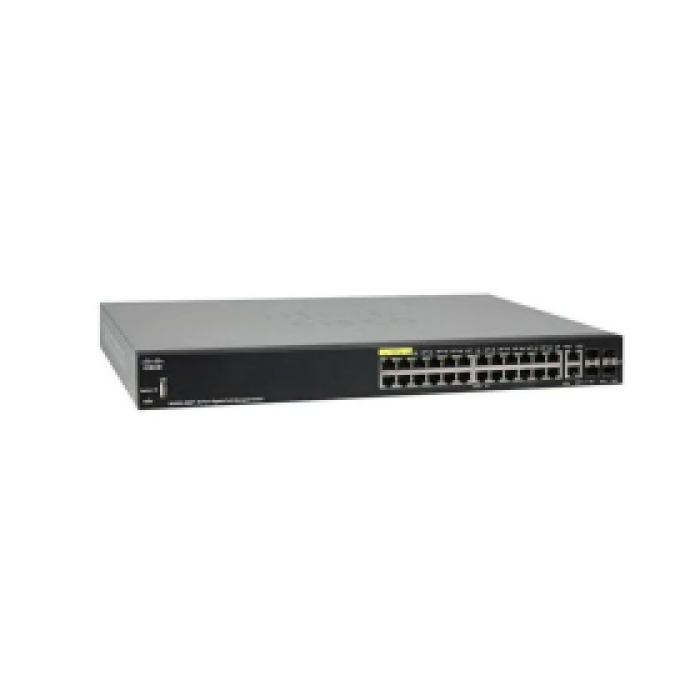 Cisco SG350-28MP-K9 28-Port Gigabit PoE+ Managed Switch