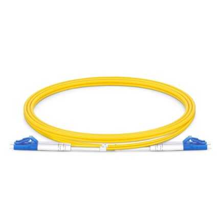 superiOrtec FIBER OPTIC DUPLEX PATCH CORD, SM, LCUPC-LCUPC,  G657.A2, 3METER, LSZH, 2.0MM JACKET, YELLOW