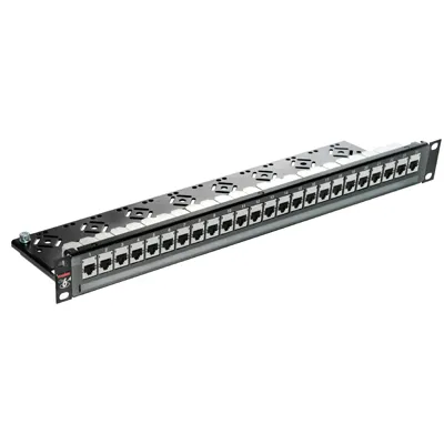 Molex 24-Port PowerCat 6A Shielded Patch Panel