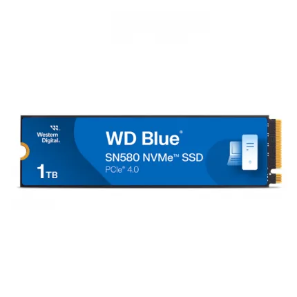 Western Digital 1TB WDS100T3B0E SN580 NVMe SSD - Blue