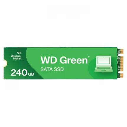 Western Digital 240GB WDS240G3G0B M.2 2280 SATA SSD - Green