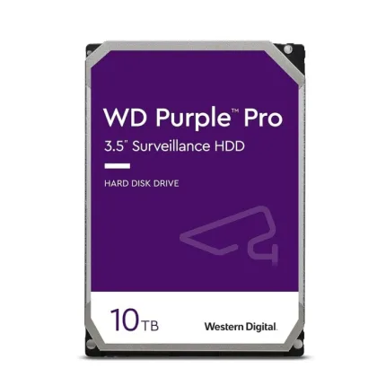 WD Purple Pro 10TB WD101PURP 7200 rpm SATA III 3.5" Internal Surveillance Hard Drive