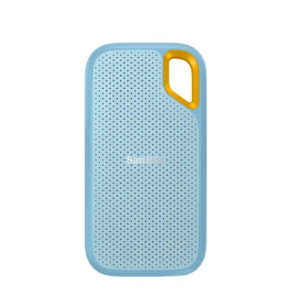 SanDisk 4TB SDSSDE61-4T00-G25B Extreme Portable SSD - Sky Blue