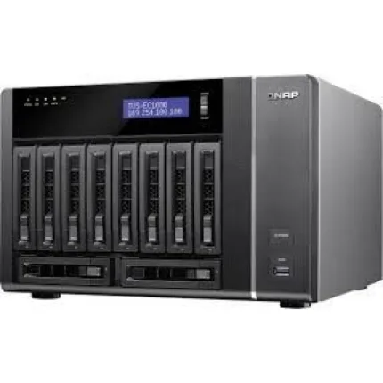 QNAP TVS-EC1080-i3-8G 10 Bay Edge Cloud Turbo vNAS