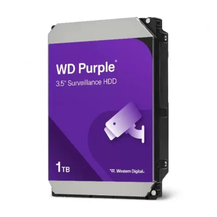 WD 1TB Purple Surveillance Hard Drive - WD11PURZ