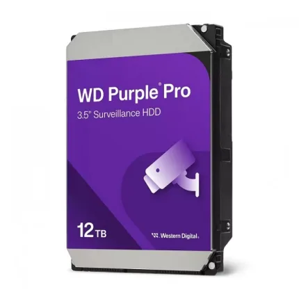 WD WD122PURP 12TB Purple Pro Smart Video Storage Hard Drive