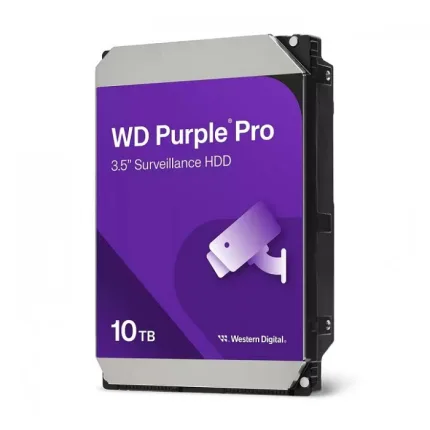 WD WD102PURP 10TB Purple Pro Smart Video Hard Drive