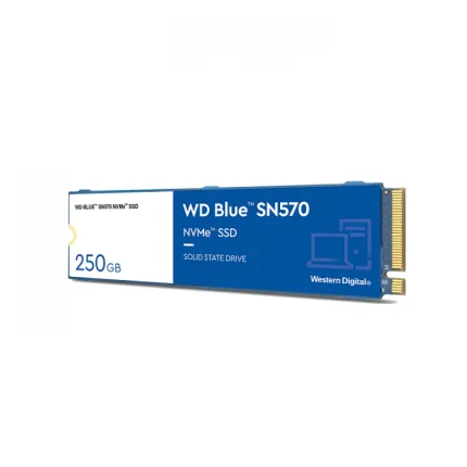 Western Digital 250GB WDS250G3B0C SN570 NVMe SSD - Blue
