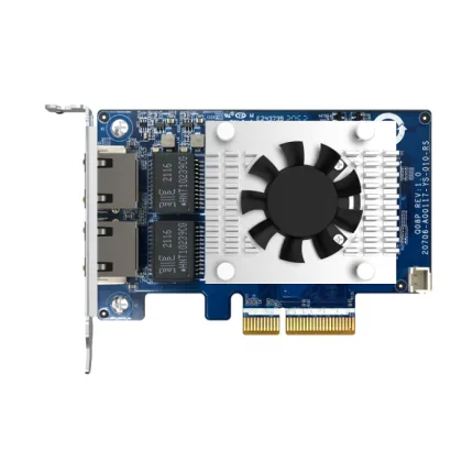 QNAP QXG-10G2TB Dual-port 5-speed 10 GbE network Expansion Card