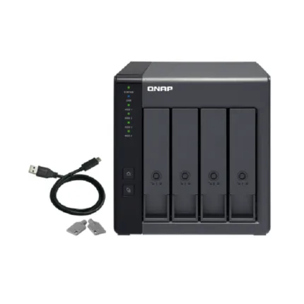 QNAP TR-004 4 Bay USB Type-C Direct Attached Storage NAS
