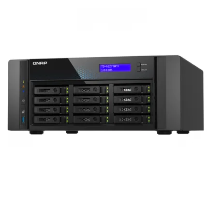 QNAP TS-h1277AFX-R7-32G AMD Ryzen 7 9000 Series 8C/16T 3.8 GHz, up to 5.5 GHz All-flash NAS