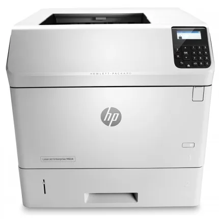 HP LaserJet Enterprise M604nHP LaserJet Enterprise M604nHP LaserJet Enterprise M604nHP LaserJet Enterprise M604 Printer SeriesPrintDeclared yield value in accordance with ISO/IEC 19752. Actual yields vary considerably based on images printed and other factors. For more information, visit http://www.hp.com/go/learnaboutsuppliesAs fast as 7.5 secUp to 1200 x 1200 dpiHP ImageREt 3600 (600 x 600 dpi), HP ProRes 1200 (1200 x 1200 dpi)Up to 175,000 pages	[7]5000 to 13,000	[8]Laser4-line LCD (color text and graphics)1.2 GHz1 (black)HP 81A Black Original LaserJet Toner Cartridge (~10,500 pages) CF281A[3]HP PCL 6, HP PCL 5e , HP Postscript Level 3 emulation, native PDF printing (v 1.7)No2Up to 6HP ePrint; Apple AirPrint™; Mopria™-certifiedHi-Speed USB 2.0 ports (Host and Device); built-in Gigabit Ethernet 10/100/1000T network port; Hardware Integration Pocket (HIP)Standard (built-in Gigabit Ethernet)2 Hi-Speed USB 2.0 Host; 1 Hi-Speed USB 2.0 Device; 1 Gigabit Ethernet 10/100/1000T network; 1 Hardware Integration Pocket (HIP)Identity management: Kerberos authentication, LDAP authentication, 1000 user PIN codes, optional HP and 3rd party advanced authentication solutions (e.g., badge readers); Network: IPsec/firewall with Certificate, Pre-Shared Key, and Kerberos authentication, Supports WJA-10 IPsec configuration Plug-in, 802.1X authentication (EAP-PEAP, EAP-TLS), SNMPv3, HTTPS, Certificates, Access Control List; Data: Storage Encryption, Encrypted PDF & Email (uses FIPS 140 validated cryptographic libraries from Microsoft), Secure Erase, SSL/TLS (HTTPS), Encrypted Credentials; Device: Security lock slot, USB port disablement, hardware integration pocket for security solutions; Security management: Compatible with HP Imaging and Printing Security CenterMac OS X 10.7 Lion, OS X 10.8 Mountain Lion, OS X 10.9 Mavericks, OS X 10.10 Yosemite; USB; 1 GB available hard disk space; OS compatible hardware (For OS hardware requirements see http://www.apple.com)Windows XP (SP3) all 32-bit editions (XP Home, XP Pro, etc.), Windows Vista all 32-bit editions (Home Basic, Premium, Professional, etc.), Windows 7 all 32-bit and 64-bit editions; Windows 8/8.1 all 32-bit and 64-bit editions (excluding RT OS for Tablets), Windows 10 all 32-bit and 64-bit editions (excluding RT OS for Tablets); Windows OS compatible with Universal Print Driver (From HP.com): Windows XP (SP3) 32-bit and 64-bit editions (XP Home, XP Pro, etc.), Windows Vista all 32-bit and 64-bit editions (Home Basic, Premium, Professional, etc.), Windows 7 all 32-bit and 64-bit editions, Windows 8/8.1 all 32-bit and 64-bit editions (excluding RT OS for Tablets), Windows 10 all 32-bit and 64-bit editions (excluding RT OS for Tablets); Mobile OS (In-OS drivers): Android, Windows 8/8.1/10 RT; Linux OS (In-OS HPLIP): SUSE Linux (12.2, 12.3, 13.1), Fedora (17, 18, 19, 20), Linux Mint (13, 14, 15, 16, 17), Boss (3.0, 5.0), Ubuntu (10.04, 11.10, 12.04, 12.10, 13.04, 13.10, 14.04, 14.10), Debian (6.0.x, 7.x); Other OS: UNIX; CD-ROM or DVD drive, or Internet connection; Dedicated USB or network connection or Wireless connection; 200 MB available hard disk space; OS compatible hardware (For OS hardware requirements see http://www.microsoft.com)Windows OS compatible with In-Box Driver: Windows XP (SP3) all 32-bit editions (XP Home, XP Pro, etc.), Windows Vista all (32-bit) editions (Home Basic, Premium, Professional, etc.), Windows 7 all (32-bit, 64-bit) editions; Windows 8/8.1 all (32-bit, 64-bit) editions (excluding RT OS for Tablets), Windows 10 all (32-bit, 64-bit) editions (excluding RT OS for Tablets); Windows OS compatible with Universal Print Driver (From HP.com): Windows XP (SP3) (32-bit, 64-bit) editions (XP Home, XP Pro, etc.), Windows Vista all (32-bit, 64-bit) editions (Home Basic, Premium, Professional, etc.), Windows 7 all (32-bit, 64-bit) editions, Windows 8/8.1 all (32-bit, 64-bit) editions (excluding RT OS for Tablets), Windows 10 all (32-bit, 64-bit) editions (excluding RT OS for Tablets); Mac OS (HP Print Drivers available from HP.com and Apple Store): OS X 10.7 Lion, OS X 10.8 Mountain Lion, OS X 10.9 Mavericks, OS X 10.10 Yosemite; Mobile OS (In-OS drivers): iOS, Android, Windows 8/8.1/10 RT; Linux OS (In-OS HPLIP): SUSE Linux (12.2, 12.3, 13.1), Fedora (17, 18, 19, 20), Linux Mint (13, 14, 15, 16, 17), Boss (3.0, 5.0), Ubuntu (10.04, 11.10, 12.04, 12.10, 13.04, 13.10, 14.04, 14.10), Debian (6.0.x, 7.x); Other OS: UNIX	[11]512 MB1.5 GBPrinter Administrator Resource Kit (Driver Configuration Utility, Driver Deployment Utility, Managed Printing Administrator); HP Web JetAdmin Software; HP Proxy Agent Software; HP Imaging and Printing Security Center; HP Utility (Mac)