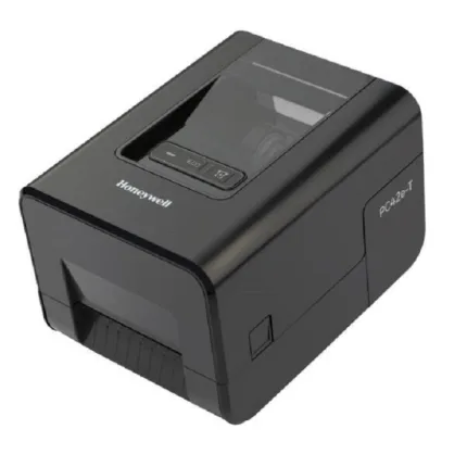 Honeywell PC42E-T Thermal Transfer Barcode Printer, 203 DPI (8 Dots/mm) Print Resolution, 100mm/s (4.0 IPS) Print Speed, 128MB RAM, 128MB Flash, USB, Ethernet - PC42E-TB02200