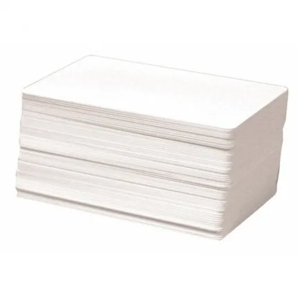 Fargo Plain White Blank PVC Cards