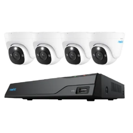 Reolink NVR NVS8-12MD4 12MP UHD Security System with 24/7 Full Color Videos - PS6KD01-8