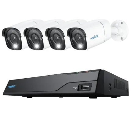 Reolink NVR NVS8-8MB4 4K Ultra HD Security System with Smart Detection - PS4KB01-8