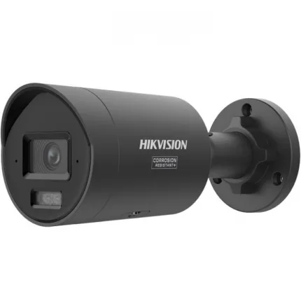 Hikvision DS-2CD2047G3-LI2UY(2.8mm) 4 MP Smart Hybrid Light with ColorVu Fixed Mini Bullet Network Camera - Black - 311330411