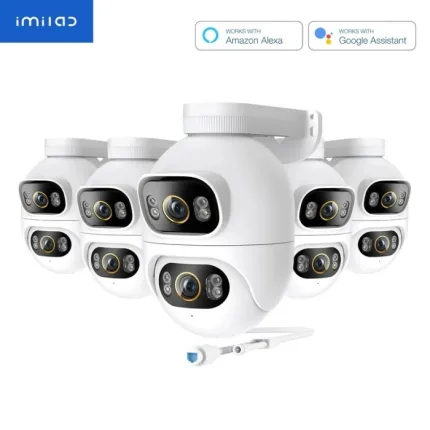 IMILAB EC6 Dual 3K+3K WiFi Plug-in Spotlight Camera - 5-Pack