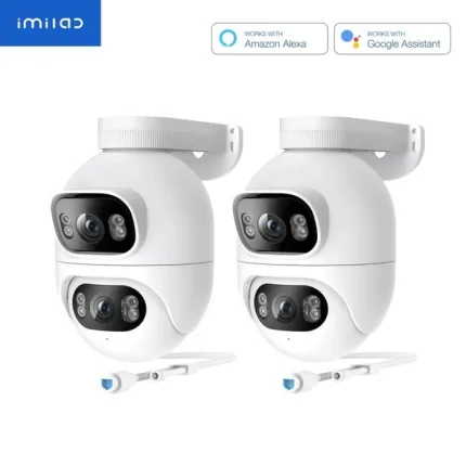 IMILAB EC6 Dual 2K+2K WiFi Plug-in Spotlight Camera - 2-Pack