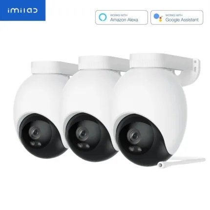 IMILAB EC6 3K WiFi Plug-in Spotlight Camera - 3-Pack