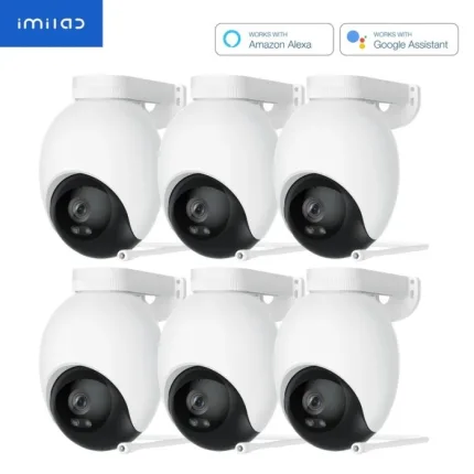 IMILAB EC6 3K WiFi Plug-in Spotlight Camera - 6-Pack